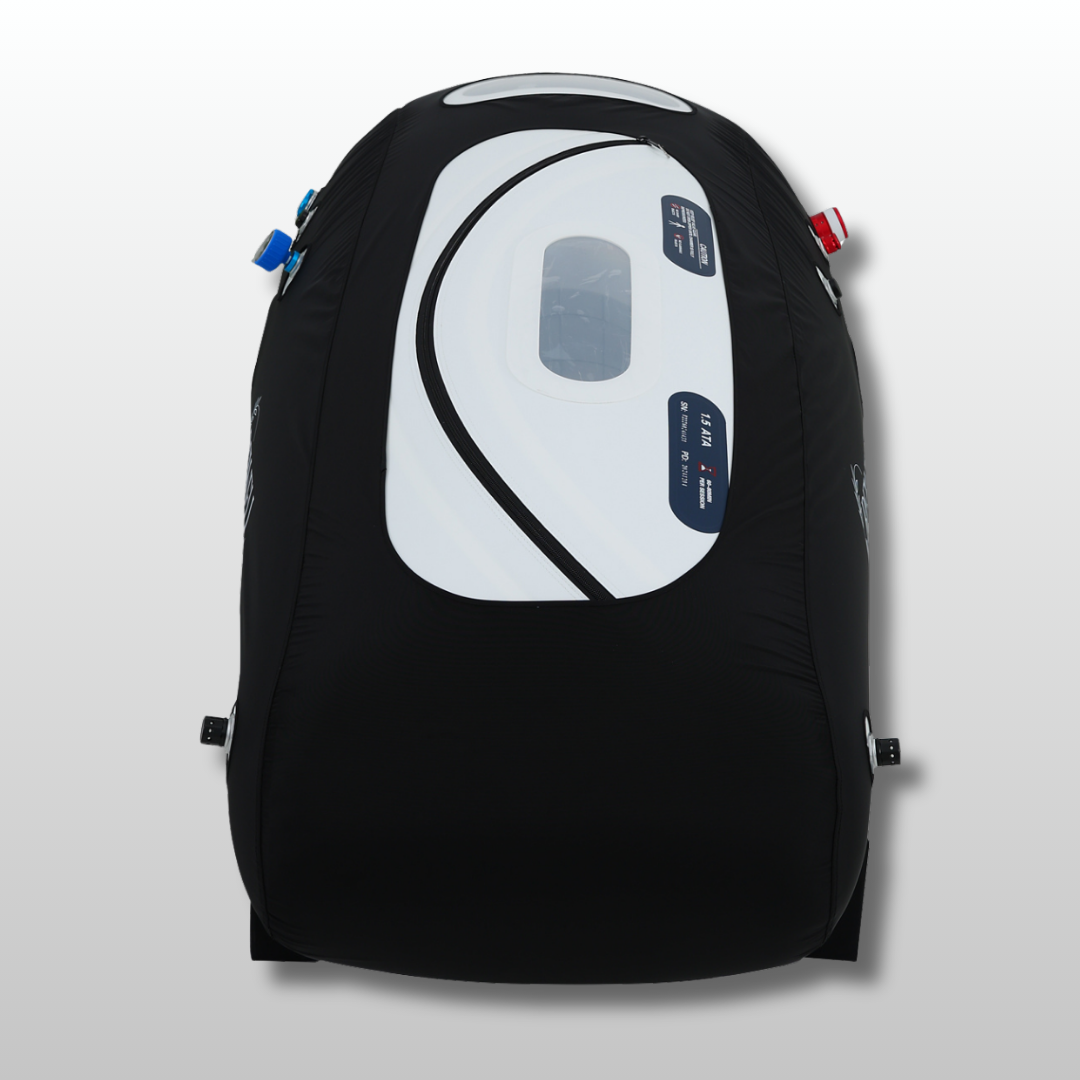 Accessible Soft-Shell Hyperbaric Oxygen Chamber (1.5 ATA) – Home Use