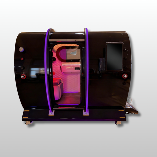 Seated Hard-Shell Hyperbaric Oxygen Chamber (1.0–2.0 ATA) – Clinical Dual